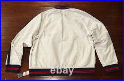 Polo Ralph Lauren Olympic USA 2008 Beijing Team White Mens XL Crest Track Jacket