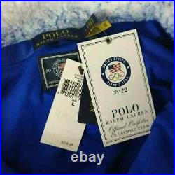 Polo Ralph Lauren Olympics Team USA Ombre Pile Fleece Jacket Mens Size Large NWT