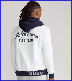 Polo Ralph Lauren Polo Team Magic Fleece Full Zip Hoodie Sweatshirt Size LNWT