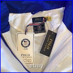 Polo Ralph Lauren USA Olympic Team 2020 Jacket Full Zip Womens Medium White Rare