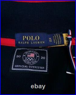 Polo Ralph Lauren Womens Size XL Navy Team USA 2020 Olympics Full Zip Jacket NWT