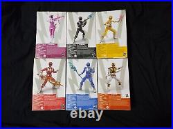 Power Rangers Lightning Collection Mighty Morphin Metallic Rangers Full Team