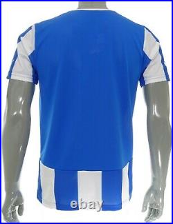 Puma Football Team Kits Men's Blue & White Stripes S/S (XS to XL) x 15 Full Sets