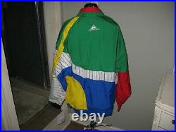 RARE Vintage 90s Apex One USA Olympic Team Full-zip Windbreaker Jacket Mens XL