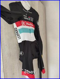 Radioshack Leopard TREK 2012 Team Men's Long Sleeve Professional Skinsuit SizeS