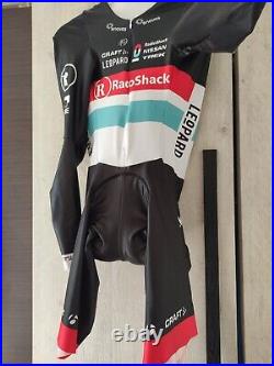 Radioshack Leopard TREK 2012 Team Men's Long Sleeve Professional Skinsuit SizeS