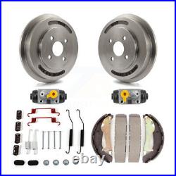 Rear Brake Drum Shoe Spring & Cylinder Kit (6Pc) For Chevrolet Cobalt Pontiac G5