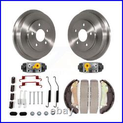 Rear Brake Drum Shoe Spring & Cylinder Kit (6Pc) For Chevrolet Cobalt Pontiac G5