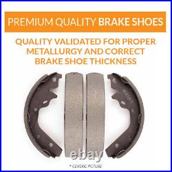 Rear Brake Drum Shoes Kit For Chevrolet Cobalt Pontiac G5 With 4 Lug Wheels