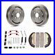 Rear Brake Drums Shoes & Spring Kit For Chevrolet Cobalt Pontiac G5 with 4 Lugs