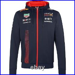 Red Bull Racing F1 Men's 2023 Team Full Zip Hooded Sweatshirt