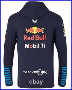 Red Bull Racing F1 Men's 2024 Team Full Zip Hoodie Hooded Sweatshirt