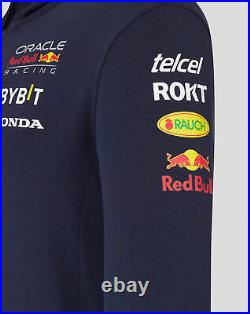 Red Bull Racing F1 Men's 2024 Team Full Zip Hoodie Hooded Sweatshirt