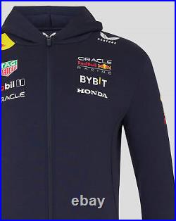 Red Bull Racing F1 Men's 2024 Team Full Zip Hoodie Hooded Sweatshirt