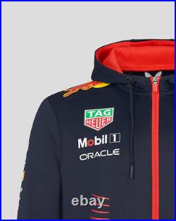 Red Bull Racing F1 Team 2023 Men's Full Zip Hoodie Hooded Sweatshirt
