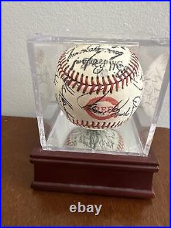 Red Team Autograph Ball- Big Red machine Full Team