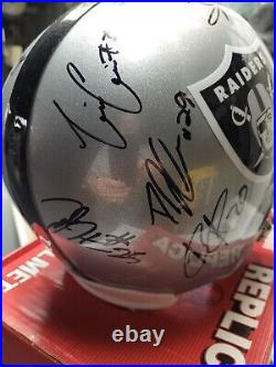 Reddell Replica Team Sign 2015 Raiders Full Size Helmet