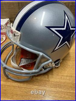 Riddell Adult FULL SIZE Large VSR4 NFL Football Helmet Dallas Cowboys