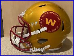 Riddell Washington Football Team NFL Full Size Speed Replica Flash Helmet