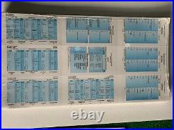 STRAT-O-MATIC NFL FOOTBALL FULL TEAM SETS 1996 to 2000