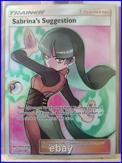 Sabrina's Suggestion 181/181 Team Up Full Art Ultra Rare Pokemon Card New