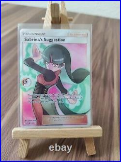 Sabrina's Suggestion 181/181 Team Up Full Art Ultra Rare Pokemon Card New