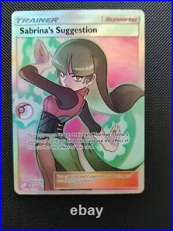 Sabrina's Suggestion 181/181 Team Up Full Art Ultra Rare Pokemon Card New