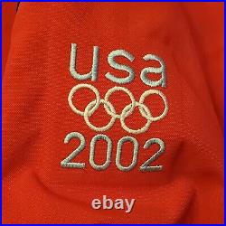 Salt Lake 2002 Olympics US SKI TEAM Spyder Ski Jacket With Resort Tag Mens Large