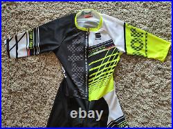 Sportful Professional Custom Team Mens Short Sleeve Skinsuit, Size L NEW