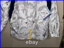 Spyder Mens US Alpine USA Ski Team GTX Gore-Tex Primaloft Jacket L Snow Camo NEW