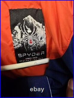 Spyder US Ski Team Gore-Tex Primaloft Jacket Men's Medium Camo GTX White new