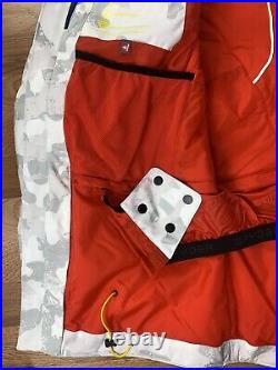 Spyder US Ski Team GoreTex Primaloft Jacket Mens Large Camoflauge GTX White