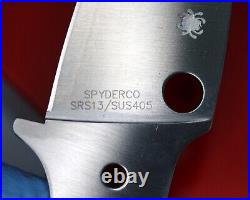 Spyderco Mule Team Laminated Blade SRS13/SUS405 MT32P SEKI-CITY JAPAN Knife, BIN