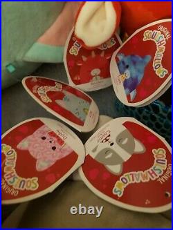 Squishmallow 12 Valentine's Squad. Brand New! HTF! CDN! NWT! Full set! (5)