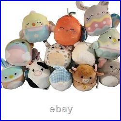 Squishmallow Easter Full Squad of 12 Colton Connor Avery Aimee Sophie 4.5 BNWT