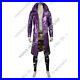 Suicide Squad Batman The Joker Jared Leto Cosplay Costume Purple Trench Coat