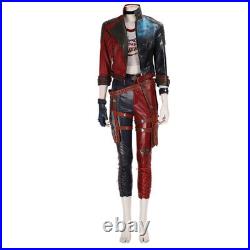 Suicide Squad Harleen Quinzel Harley Quinn Costume Outfit Women Halloween Lot