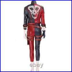 Suicide Squad Harleen Quinzel Harley Quinn Costume Outfit Women Halloween Lot