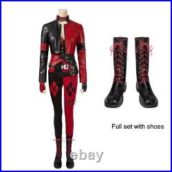 Suicide Squad Harley Quinn Cosplay Costume Adult Performance Outfit with Jacket