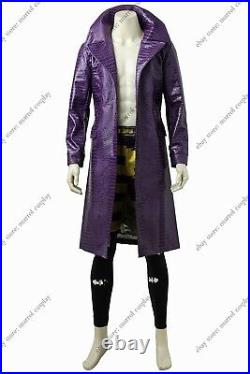 Suicide Squad Jared Leto Joker Costume Halloween Cosplay Costume Cloth Full Set