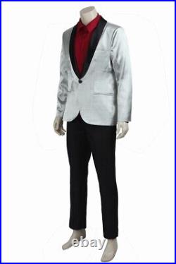 Suicide Squad Joker Suit Full Set Uniform Halloween Cosplay Costume