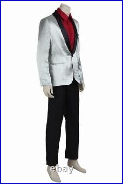 Suicide Squad Joker Suit Full Set Uniform Halloween Cosplay Costume