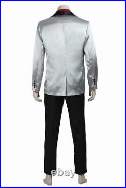 Suicide Squad Joker Suit Full Set Uniform Halloween Cosplay Costume