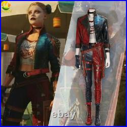 Suicide Squad Kill The Justice League Harley Quinn Cosplay Costume Women Jacket
