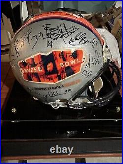 Super Bowl 44 New Orleans Saints Team Signed Proline Full Size Helmet