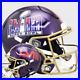 Super Bowl 58 Full Size Speed Replica Football Helmet Purple (No Team Names) N