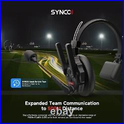 Synco Xtalk XPro 5 Full Duplex Wireless Intercom Headset System 5-Person Team