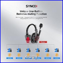 Synco Xtalk XPro 5 Full Duplex Wireless Intercom Headset System 5-Person Team