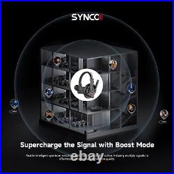 Synco Xtalk XPro 5 Full Duplex Wireless Intercom Headset System 5-Person Team