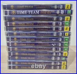TIME TEAM Collection DVD R4 PAL 49 DISCS British Digs Wayneflete Tower RARE Bulk
